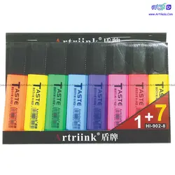 ماژیک هایلایتر 7+1 رنگ مدل Artriink کد 902-8 | آرتی کالا