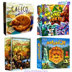 باندل 4 بازی فکری از مجموعه چهارپایه | آرتی کالا