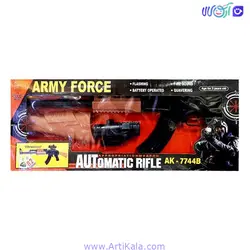 تفنگ اسباب بازی کلاشینکوف مدل AK-7744B | آرتی کالا