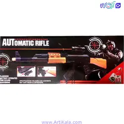 تفنگ اسباب بازی کلاشینکوف مدل AK-7744B | آرتی کالا