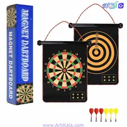 دارت مغناطیسی Magnet Dartboard سایز 12 اینچ | آرتی کالا