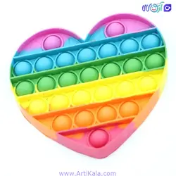 فیجت ضد استرس پاپ ایت هفت رنگ