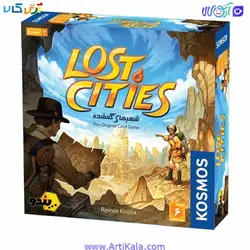 خرید و قیمت بازی کارتی شهرهای گمشده دو نفره (Lost cities) | آرتی کالا