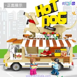 لگو ون هات داگ فروشی sembo 601301