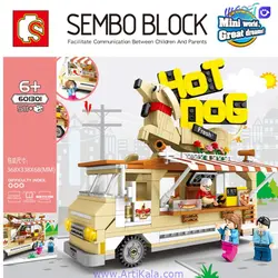 لگو ون هات داگ فروشی sembo 601301
