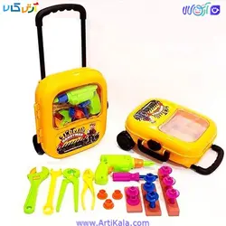 مشخصات ، خرید وقیمت ست چمدان ابزارآلات فنی کودک | dorjtoys | آرتی کالا
