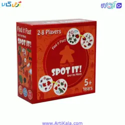 خرید و قیمت بازی فکری اسپوت ایت ( spot it ) | کارتی | اسپاتیت | اسپوت ایت | آرتی کالا