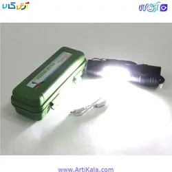 چراغ قوه چهار حالته پلیسی power style-چراغ قوه پاور استایل | آرتی کالا