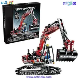 لگو تکنیکال بیل مکانیکی مدل Lepin 20025 Technic Excavator | آرتی کالا