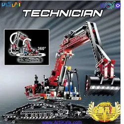 لگو تکنیکال بیل مکانیکی مدل Lepin 20025 Technic Excavator | آرتی کالا