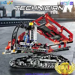 لگو تکنیکال بیل مکانیکی مدل Lepin 20025 Technic Excavator | آرتی کالا