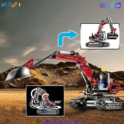 لگو تکنیکال بیل مکانیکی مدل Lepin 20025 Technic Excavator | آرتی کالا