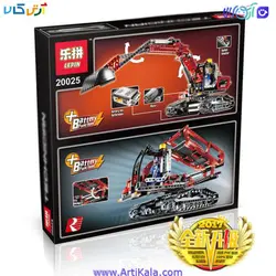 لگو تکنیکال بیل مکانیکی مدل Lepin 20025 Technic Excavator | آرتی کالا