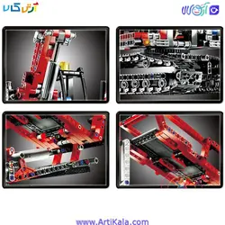 لگو تکنیکال بیل مکانیکی مدل Lepin 20025 Technic Excavator | آرتی کالا