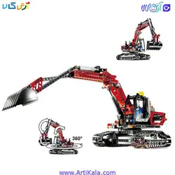 لگو تکنیکال بیل مکانیکی مدل Lepin 20025 Technic Excavator | آرتی کالا