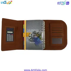 سالنامه کلاسوری ارگانایزر مدیرتی - سر رسید جلد چرم 1399 | آرتی کالا