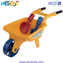 ست شن بازي زرين تويز مدل Wheelbarrows E2