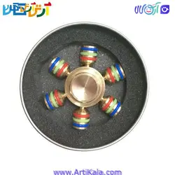 اسپینر شش پره نوار رنگی