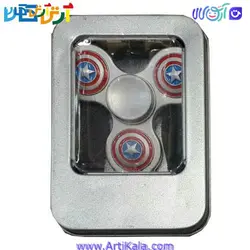 اسپینر سه پر طرح کاپیتان آمریکایی