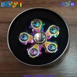 خرید اسپینر پنج پره هفت رنگ | اسپینر حرفه ای | فروشگاه اینترنتی آرتی کالا