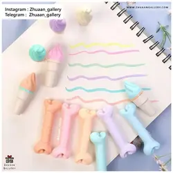 ماژیک هایلایتر مدل استخوان