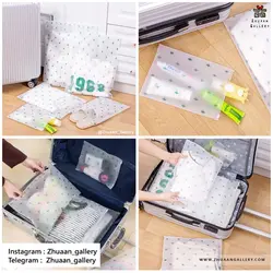 کاور زیپ دار شفاف کاکتوس