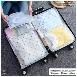 کاور زیپ دار شفاف کاکتوس