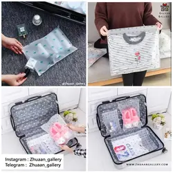 کاور زیپ دار شفاف کاکتوس