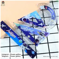 ست خط کش گونیا نقاله فضانورد