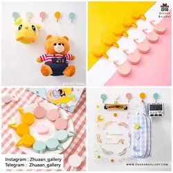 آویز دیواری Pastel Color مینیمال پاستلی