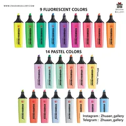 پک 23 رنگ استنددار ماژیک هایلایتر BOSS ORIGINAL استابیلو