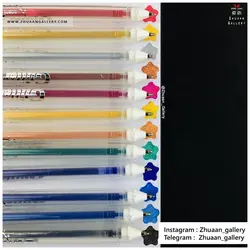 روان نویس 12 رنگ اکلیلی معطر