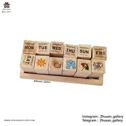 ست مهر 12 تایی STAMPTOPIA پلنری فانتزی