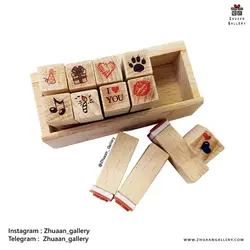 ست مهر 12 تایی STAMPTOPIA پلنری فانتزی