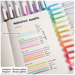 ماژیک هایلایتر دو سر MILDLINER زبرا