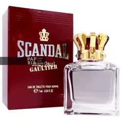 مینیاتوری عطر ژان پل گوتیه اسکندل مردانه ادوتویلت پور هوم 7میلی لیتر
