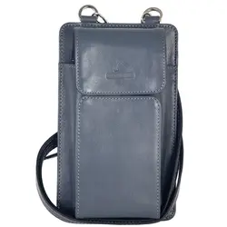 کیف گردنی چرم مدل DG73