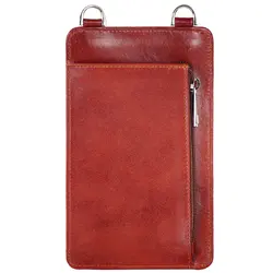 کیف گردنی چرم مدل DG73