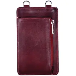 کیف گردنی چرم مدل DG73