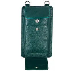 کیف گردنی چرم مدل DG73.1