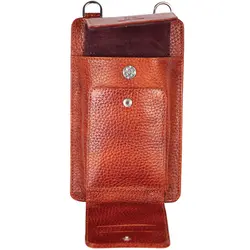 کیف گردنی چرم مدل DG73.1