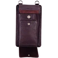 کیف گردنی چرم مدل DG73.1