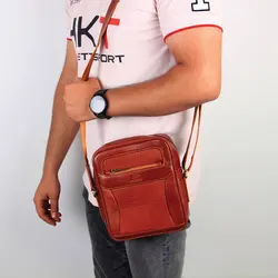 کیف رودوشی چرم مدل DG67