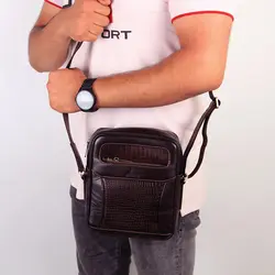 کیف رودوشی چرم مدل DG67