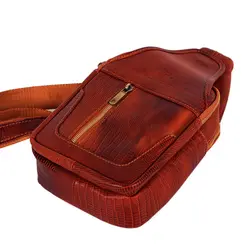 کیف رودوشی چرم مدل DG69.Lizard