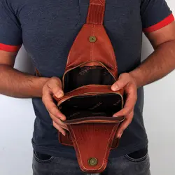 کیف رودوشی چرم مدل DG69.Lizard