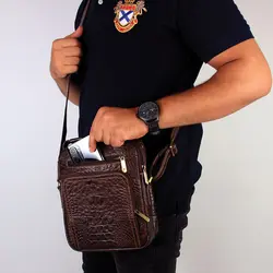 کیف رودوشی چرم مدل DG68.KO