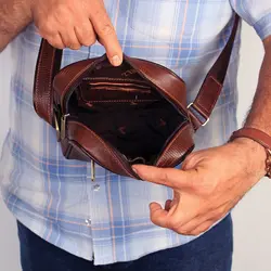 کیف رودوشی چرم مدل DG67.LezarPrima