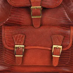 کوله پشتی چرم مدل DZ8.Lizard