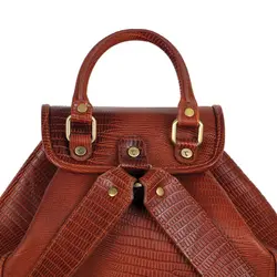 کوله پشتی چرم مدل DZ8.Lizard